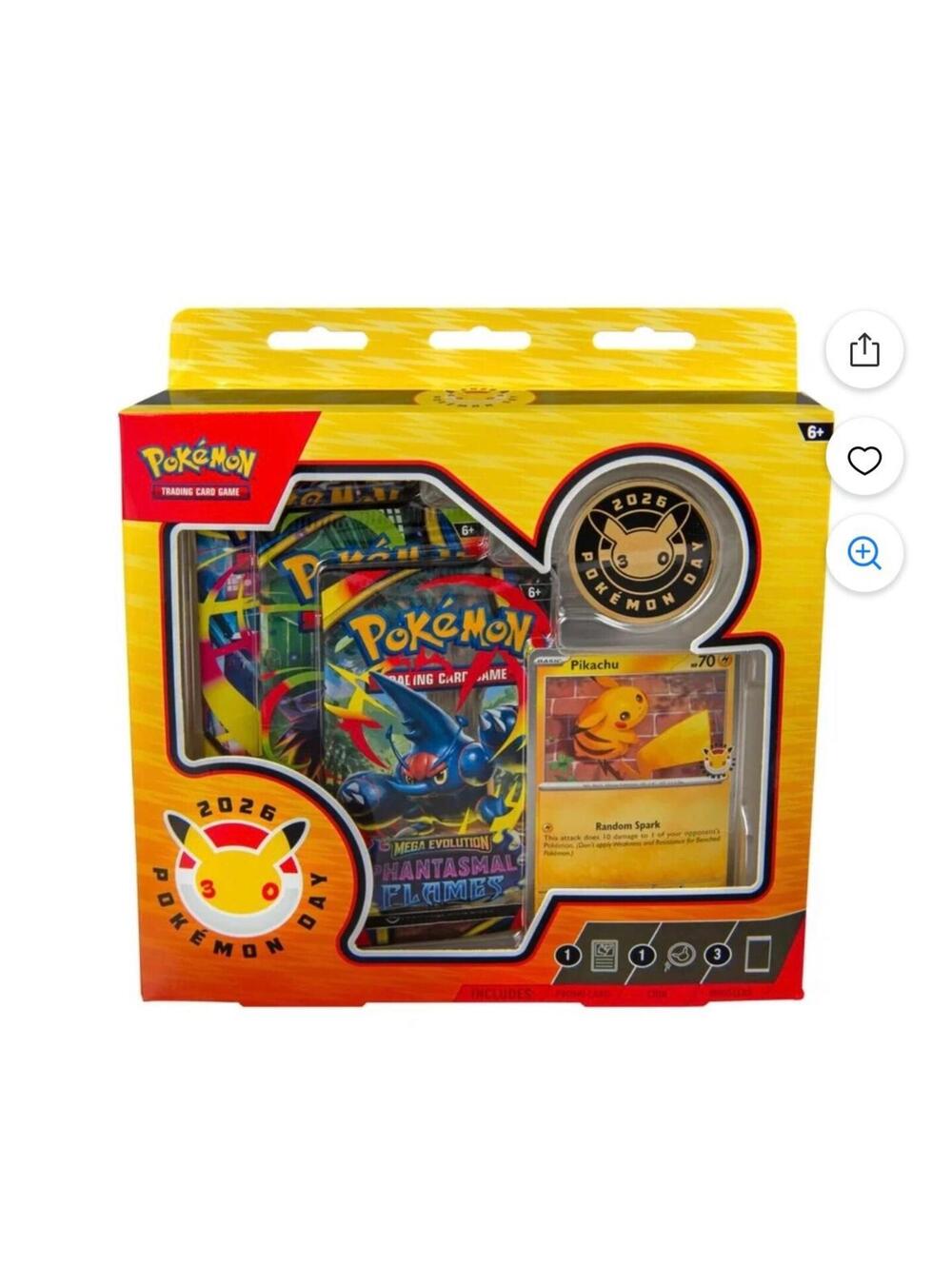 Pokemon TCG 2026 Pokemon Day Boxes Phantasmal Flames